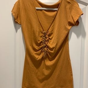 J. Crew light burnt orange tee